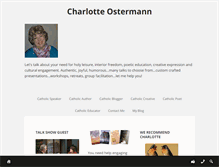 Tablet Screenshot of charlotteostermann.com